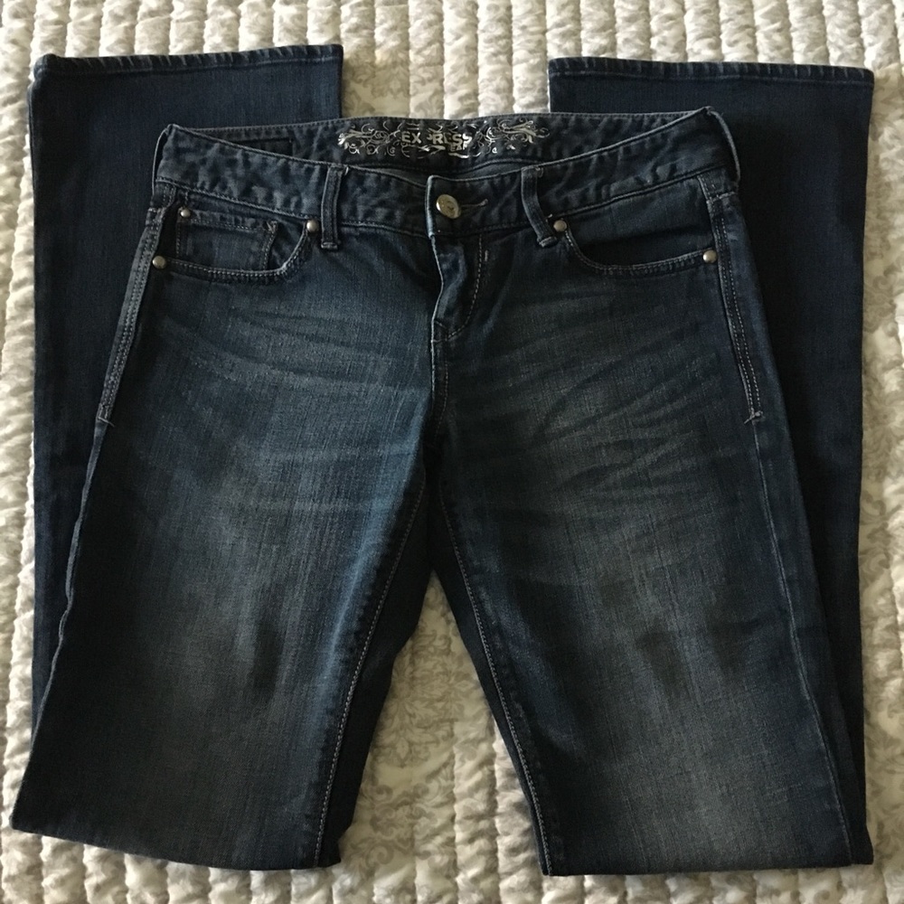 Express Jeans 2R Stella Low Rise Bootcut